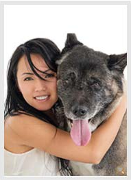 Dr. Chi photo with her dog