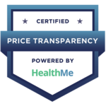 HealthMe Certified Price Transparency Badge